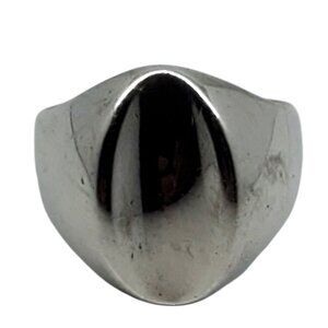 Hans Hansen Sterling Silver Modernist Ring Size 9 #23419